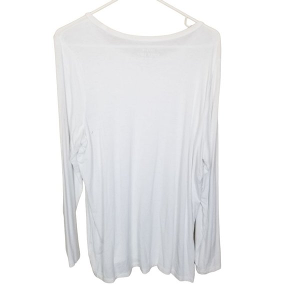 Torrid Womens 1X White Super Soft Knits Crew Neck - Picture 8 of 9